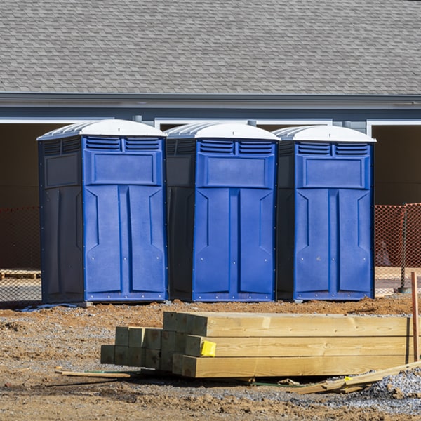 can i customize the exterior of the portable restrooms with my event logo or branding in Williamsville New York